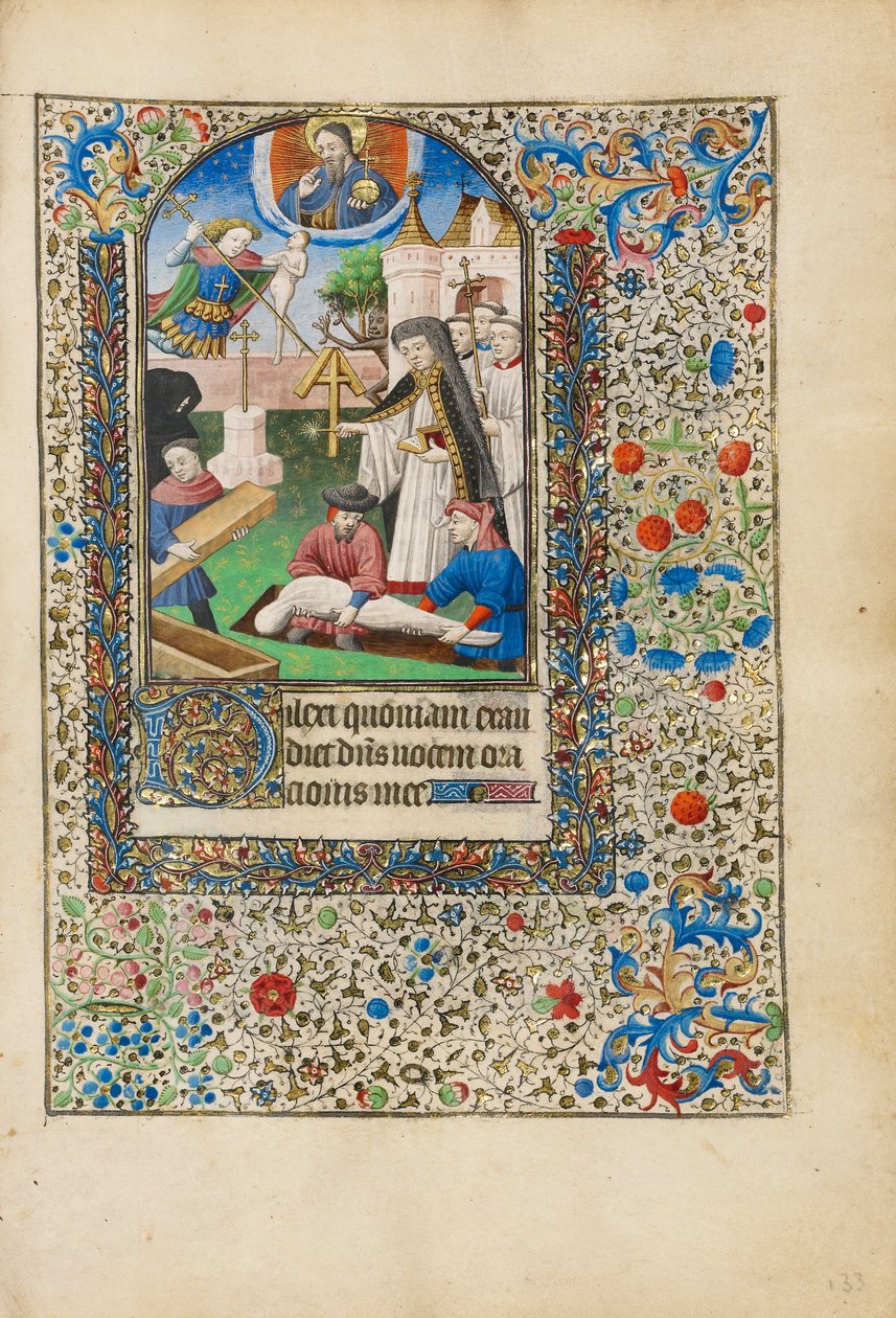 Um enterro, c.1440-50 de Bedford Master Workshop