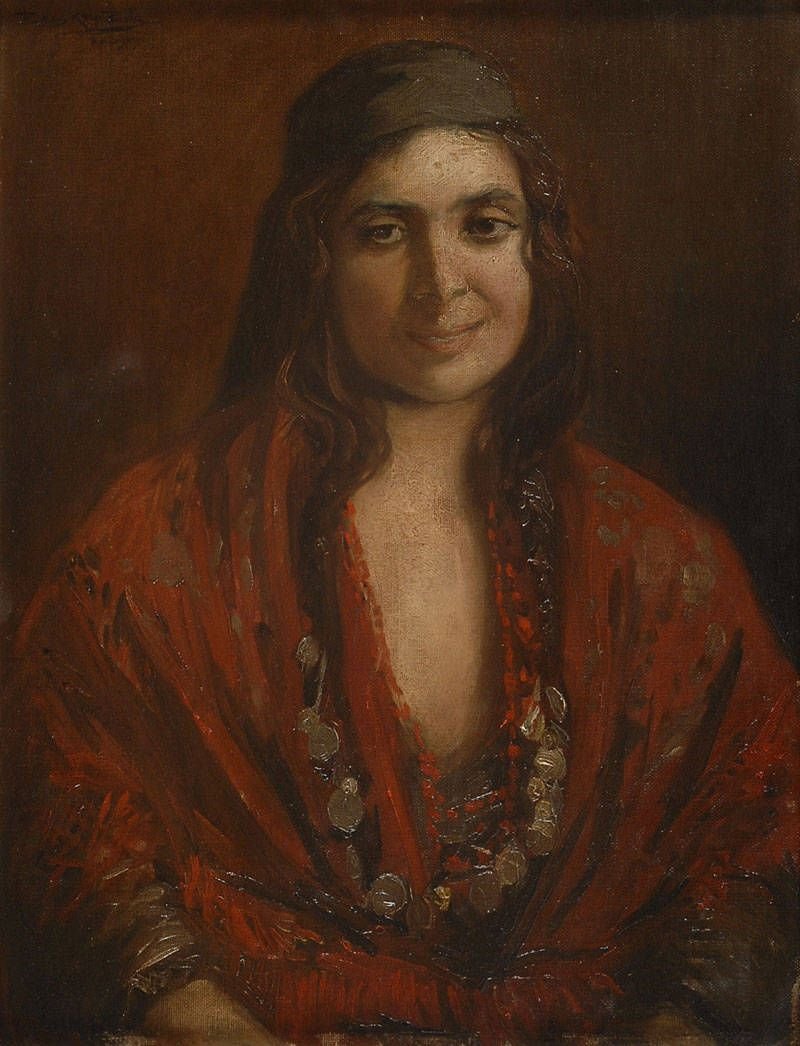 Menina cigana de Bela Bacskay