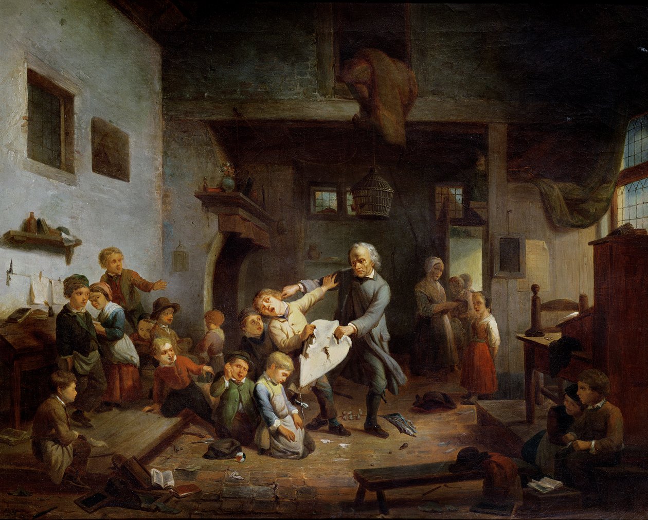 Administrando a punição de Belgian School