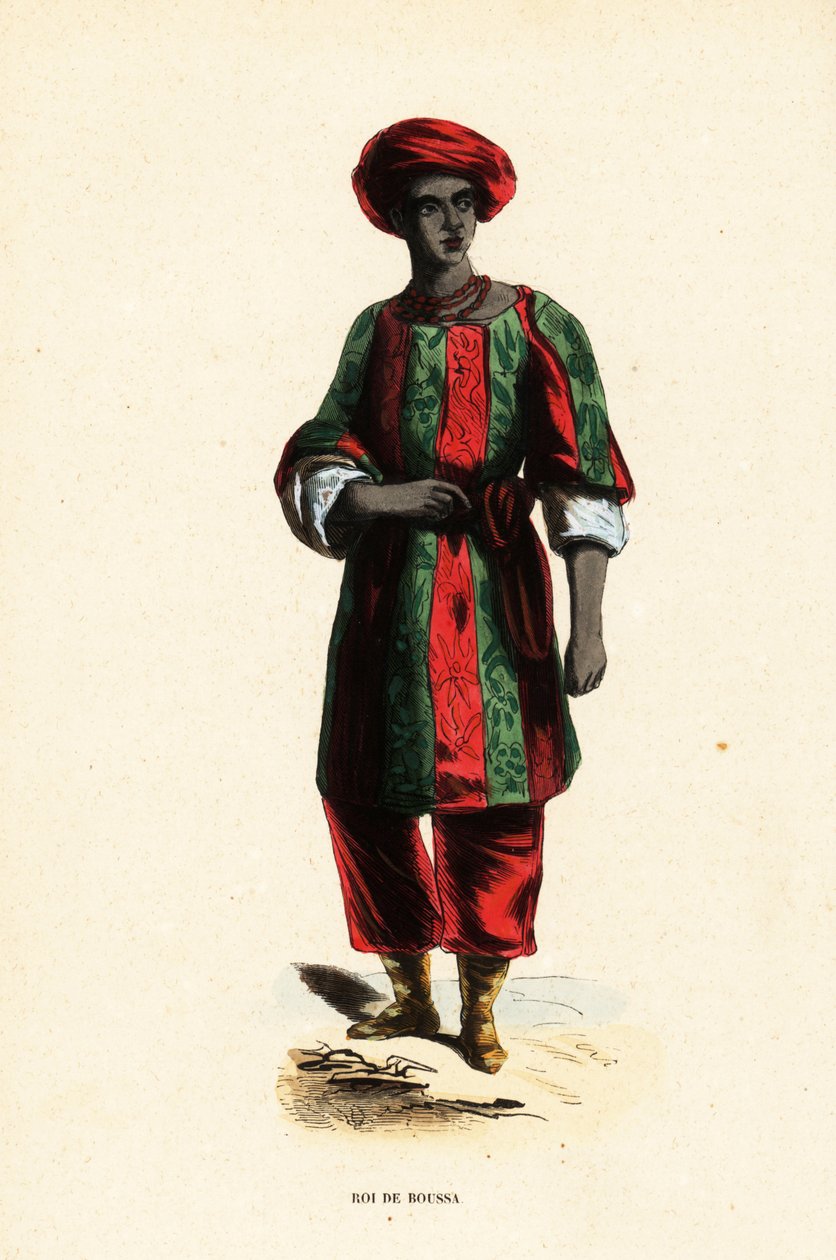 Rei do povo Hausa de Belgian School