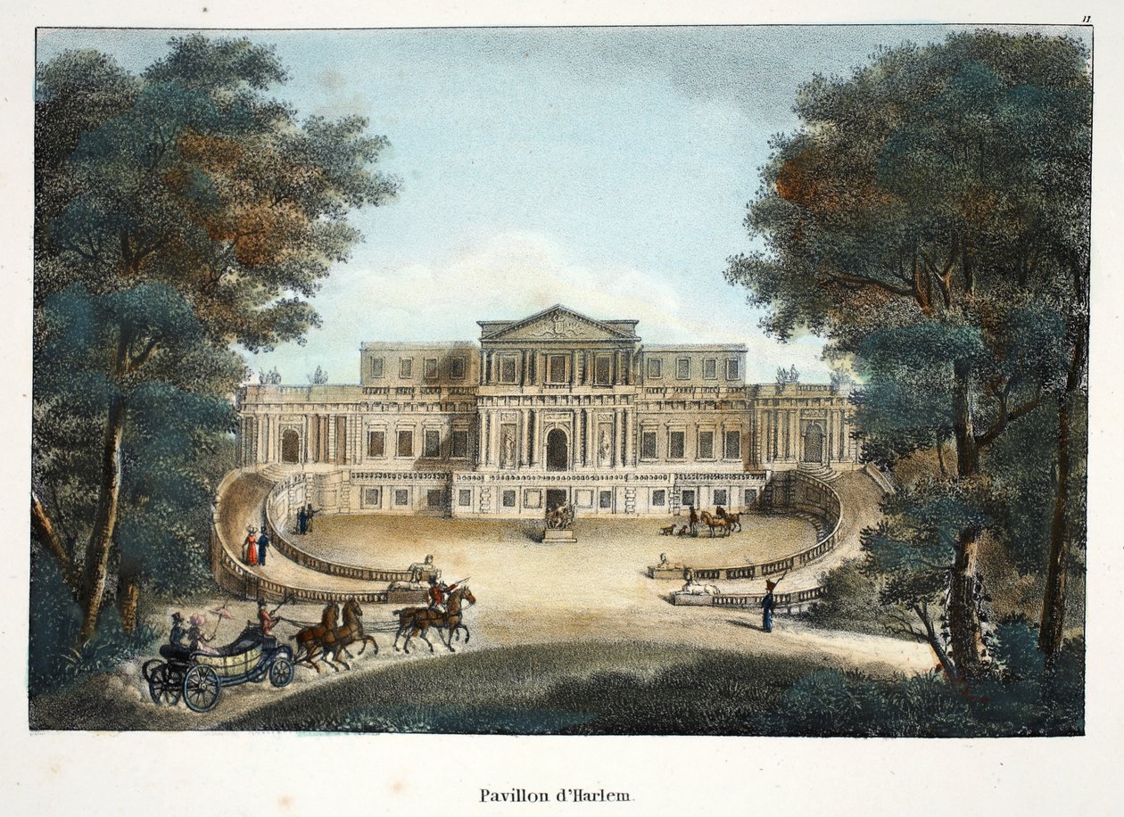 Pavillon dHarlem, c.1895 (photochrom) de Belgian School