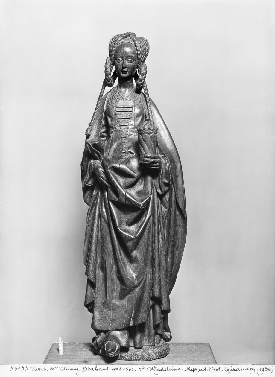 Santa Maria Madalena, c.1500 (carvalho) (ver também 266927 e 266932) de Belgian School