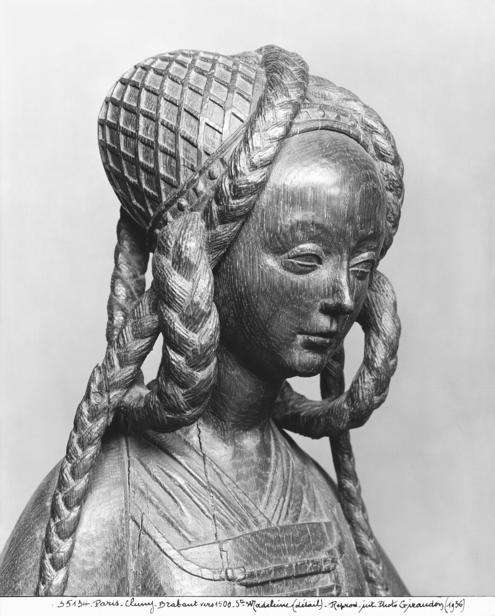Santa Maria Madalena, c.1500 (carvalho) (ver também 266931 e 266927) de Belgian School