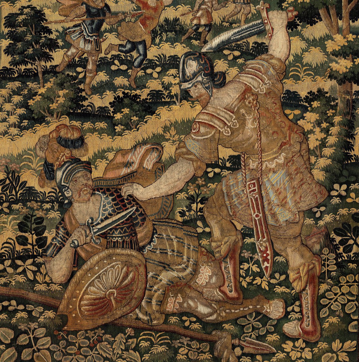 História de Cyrus II O Grande, c.1590 (tapeçaria) de Belgian School