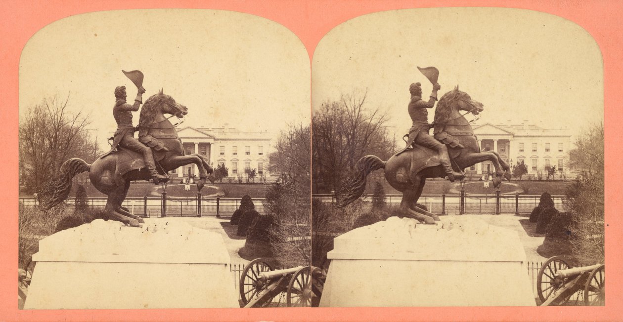 A Estátua Equestre de Bronze Colossal do Gen. Andrew Jackson de Bell Brother