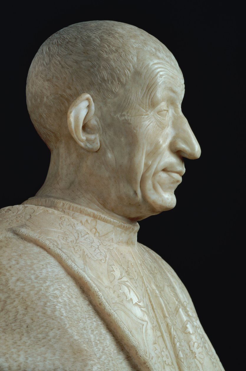 Busto de Pietro Mellini, 1474 (mármore) de Benedetto da Maiano