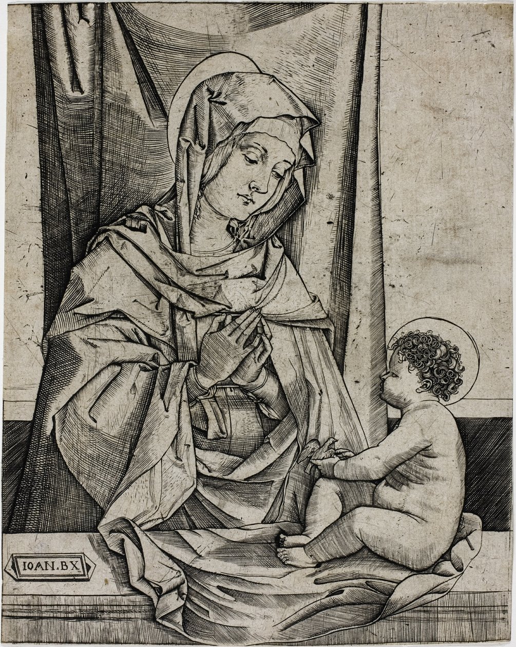 A Virgem e o Menino de Benedetto Montagna
