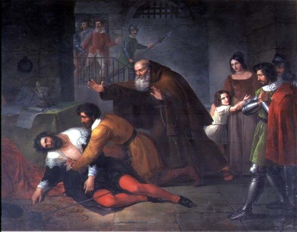 A Morte de Filippo Strozzi de Benedetto Servolini