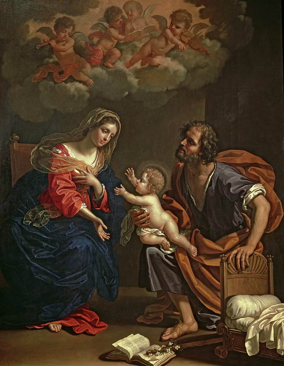 A Sagrada Família de Benedetto the Younger Gennari