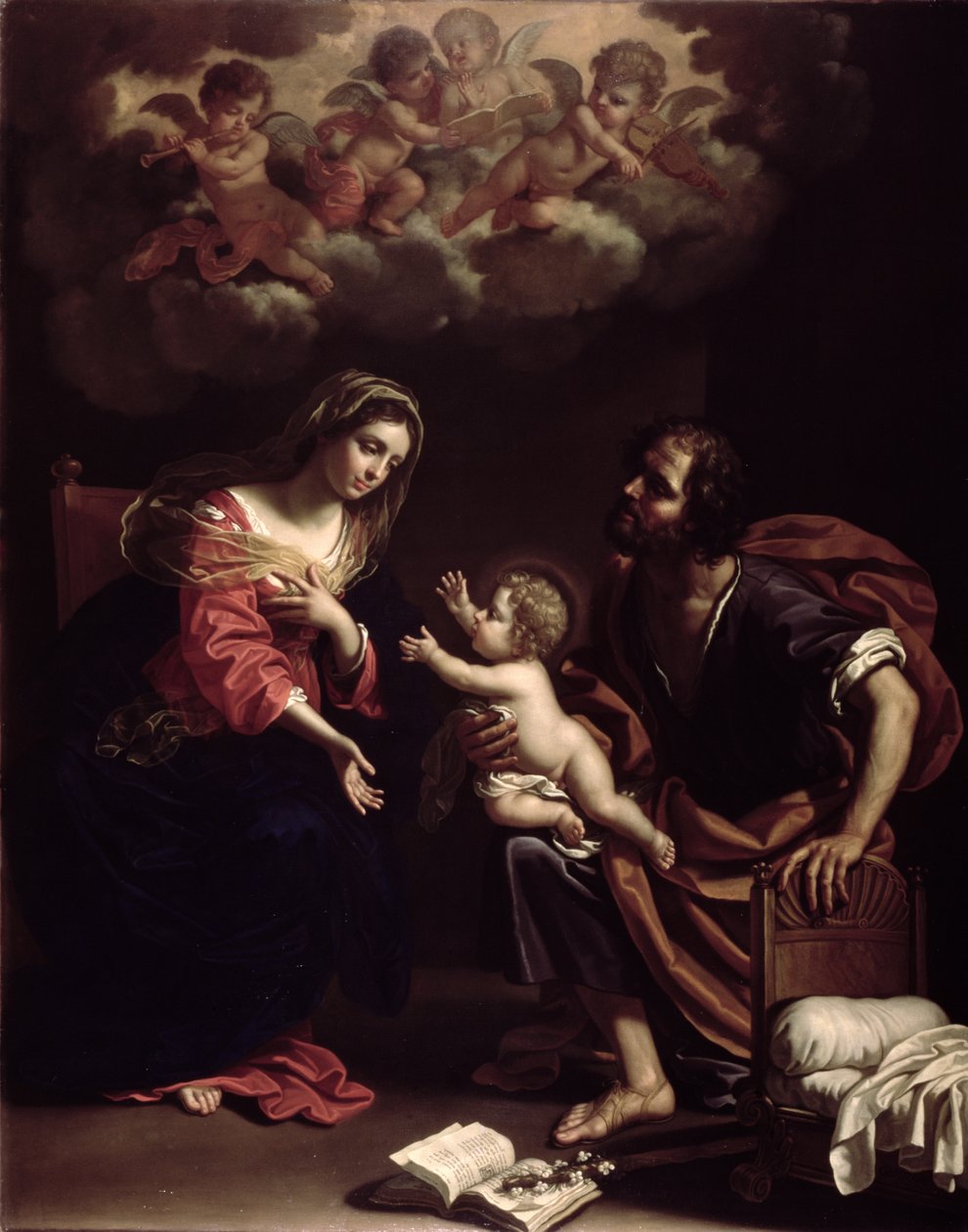 A Sagrada Família, 1682 de Benedetto the Younger Gennari