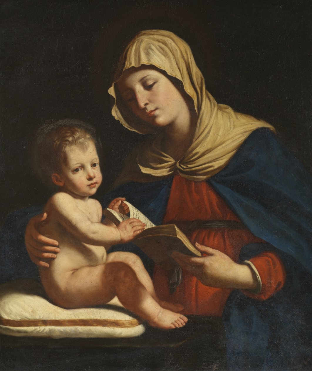 Virgem e Criança, c.1655-60 de Benedetto the Younger Gennari