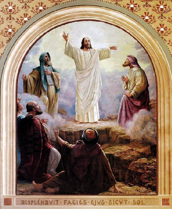 Transfiguração de ChristnPortugues: Transfiguracao de Criston de Benedito Calixto