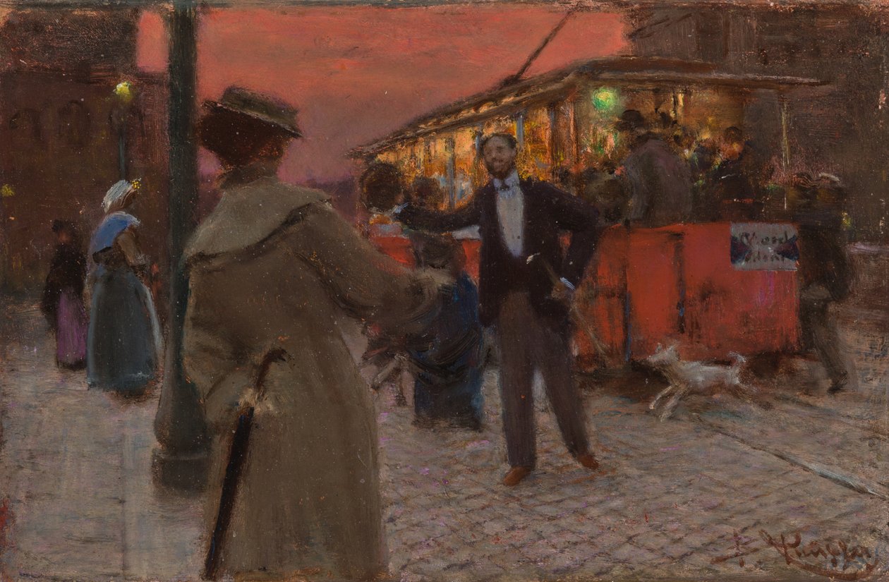 Bonde Romano, 1905 de Benes Knupfer
