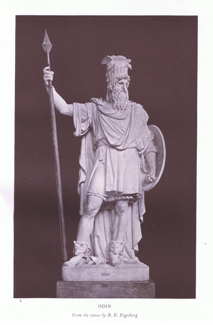 Odin (Estátua) de Bengt Erland Fogelberg