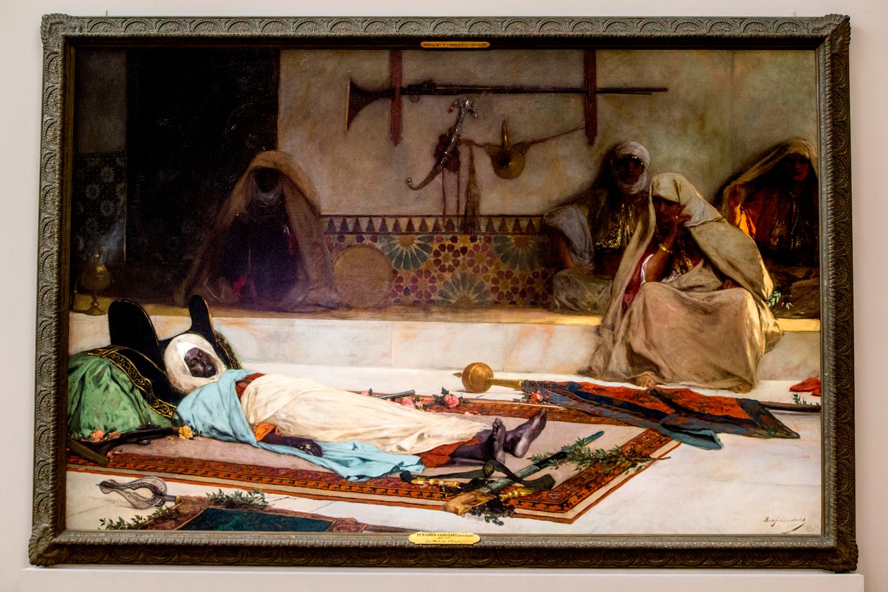 Dia do funeral, Marrocos, 1889 de Benjamin 1845 1902 Constant