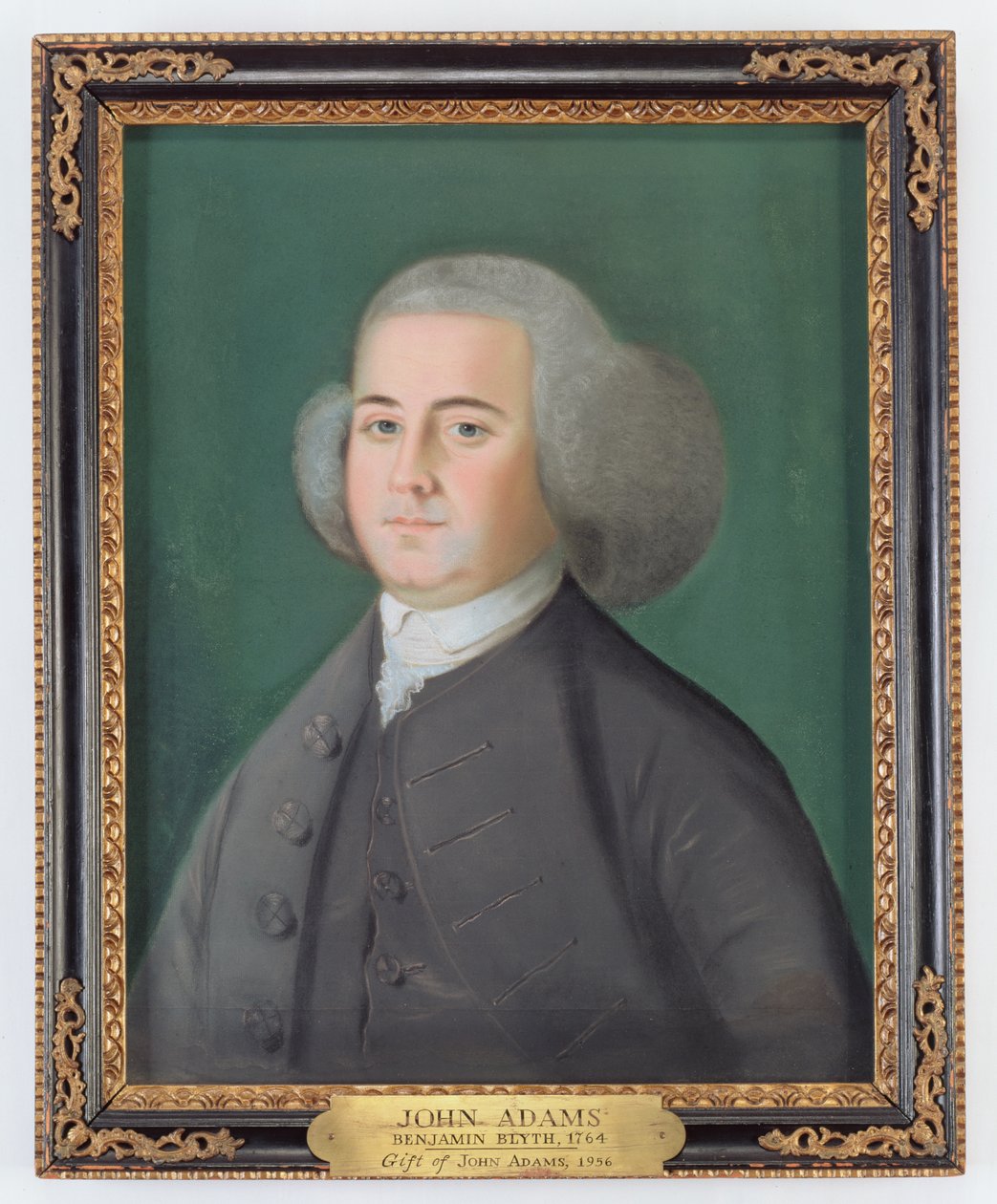 John Adams, c.1766 (pastel sobre papel) de Benjamin Blyth