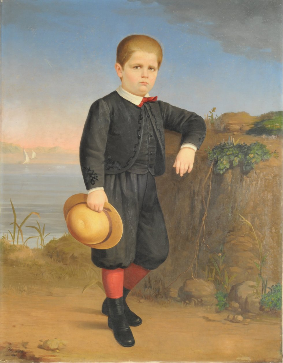 Retrato de Eduardo Lahitte Uribelarrea de Franklin Rawson