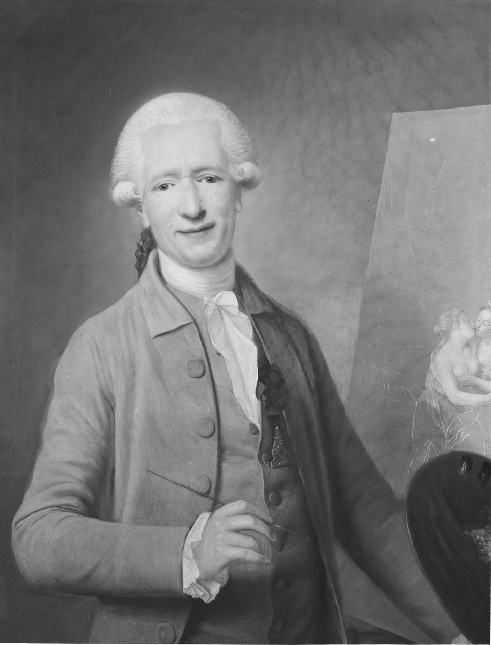 Auto-retrato de Benjamin Samuel Bolomey