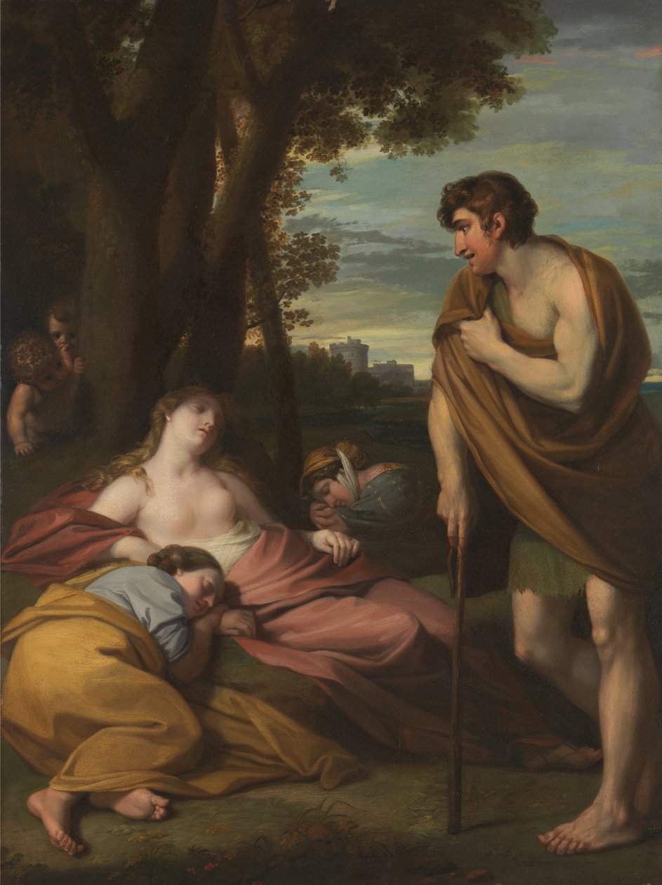 Cymon e Ifigênia de Benjamin West