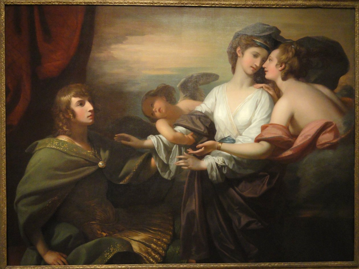 Helen trouxe para Paris de Benjamin West