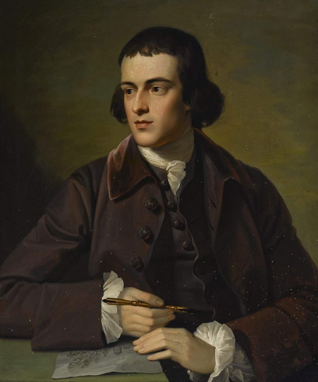 Retrato de John Gray, terceiro filho de Harry Gray, 4º Conde de Stamford, datado de 1766 de Benjamin West