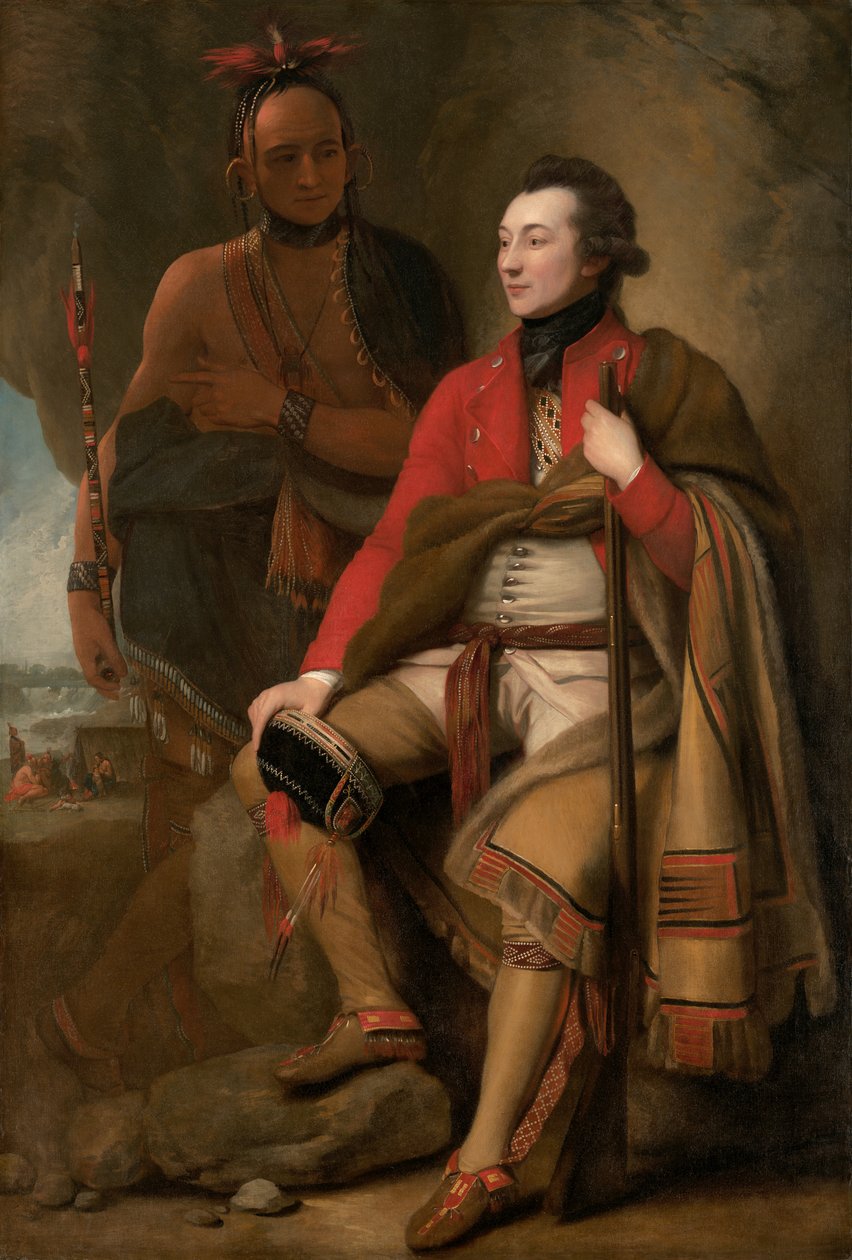 Retrato do Coronel Guy Johnson de Benjamin West