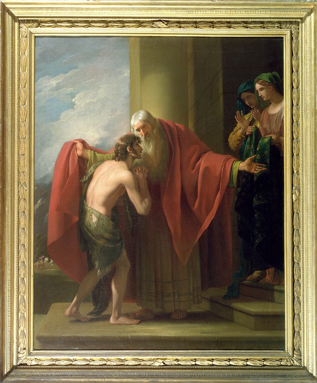 O retorno do filho pródigo, 1772 de Benjamin West