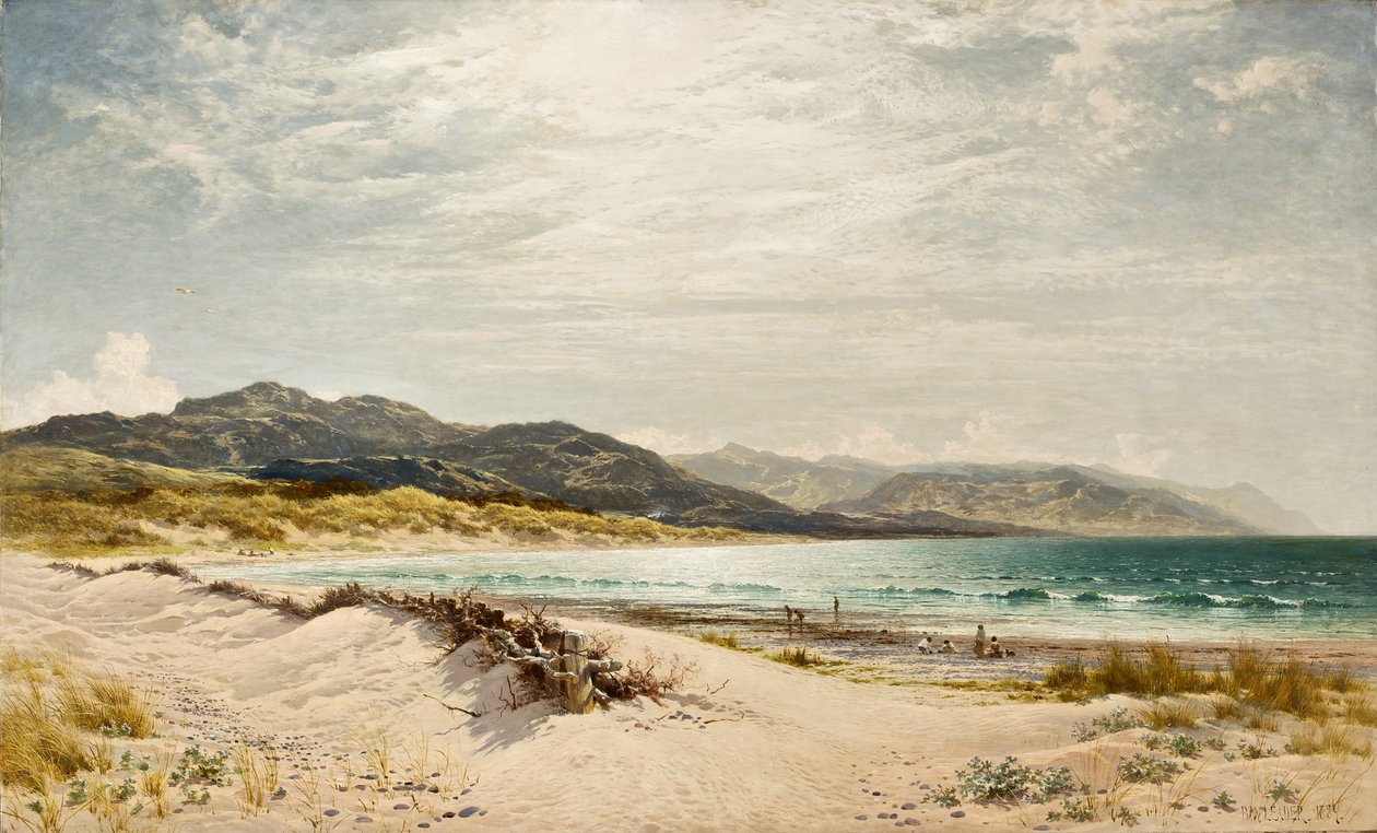 Costa do Cambria, 1889 de Benjamin Williams Leader