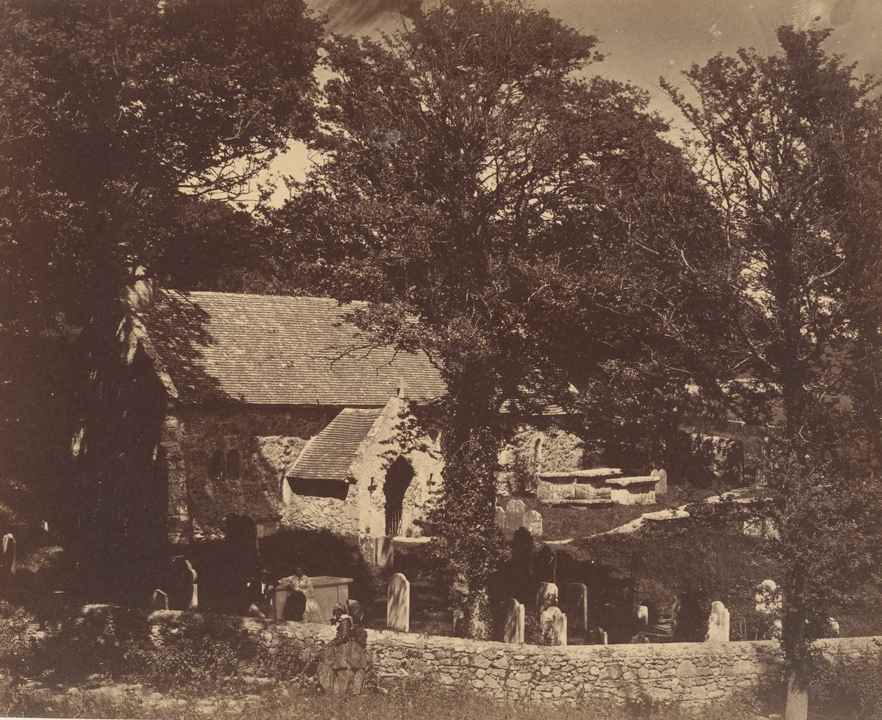 Bonchurch, 1850. de Benjamin Brecknell Turner