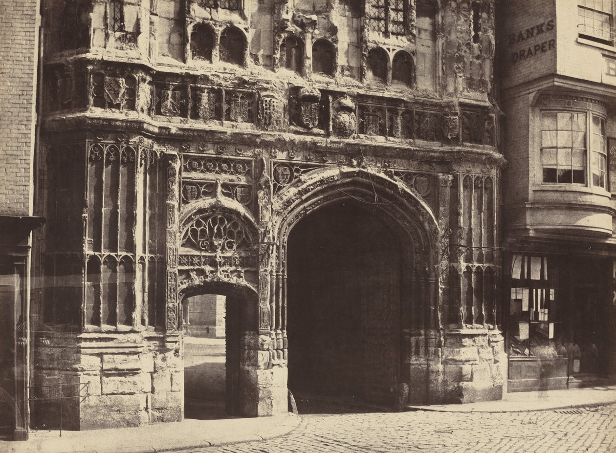 Porta de Christchurch, Cantuária de Benjamin Brecknell Turner