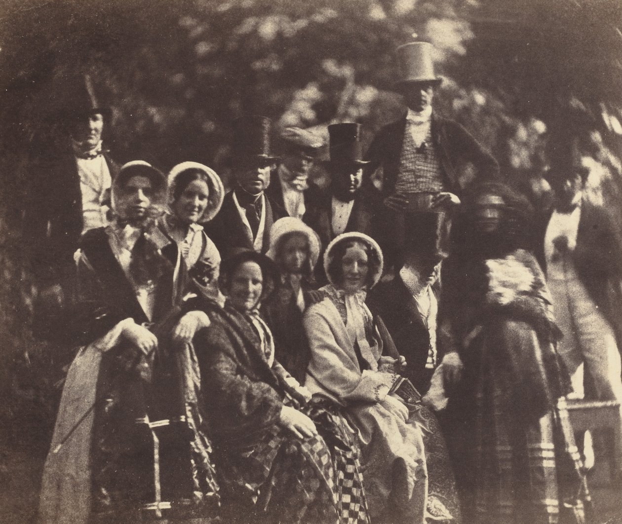 Grupo de casamento de Benjamin Brecknell Turner