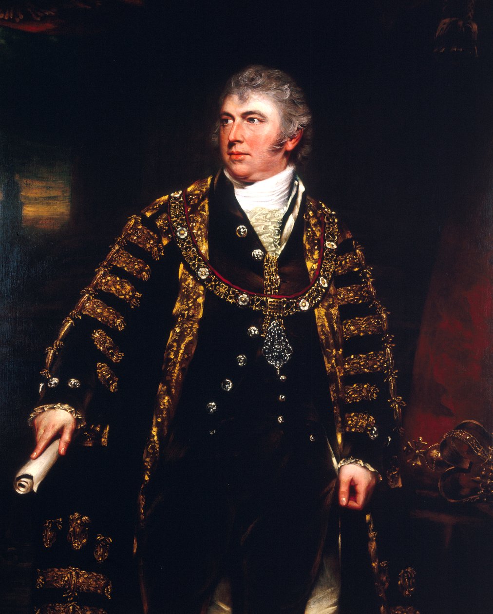 Harvey Christian Combe, Lord Mayor 1799 de Benjamin Burnell