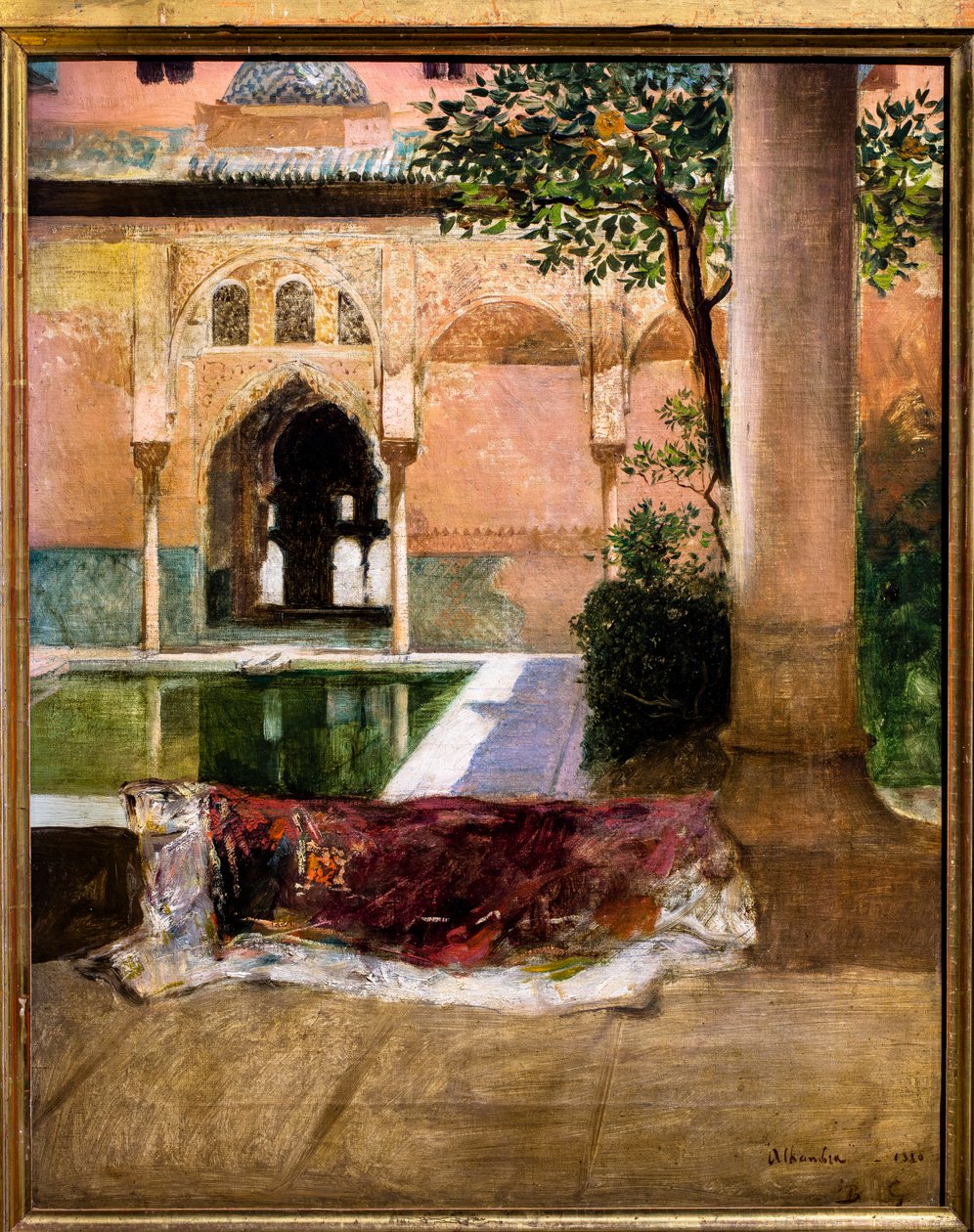 Pátio da Alhambra de Benjamin Constant