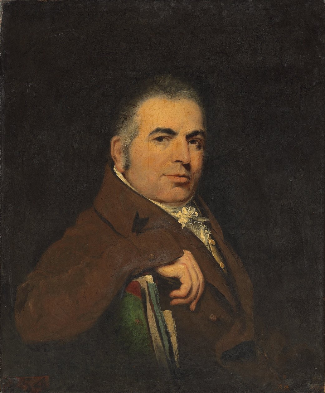 Retrato de um artista de Benjamin Duterrau