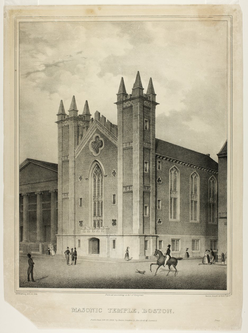 Templo Maçónico, Boston de Benjamin F. Nutting