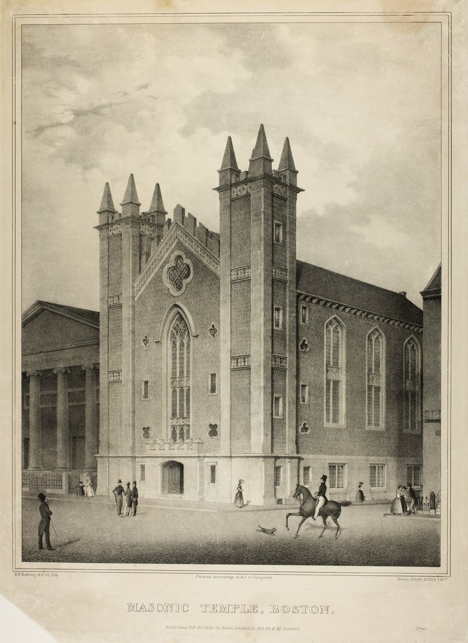 Templo Maçônico, Boston de Benjamin F. Nutting