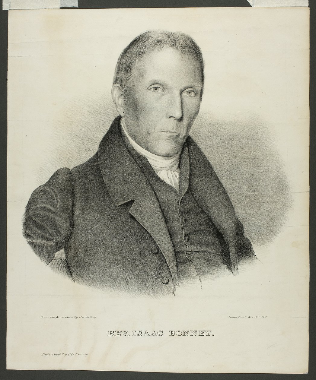 Reverendo Isaac Bonney de Benjamin F. Nutting