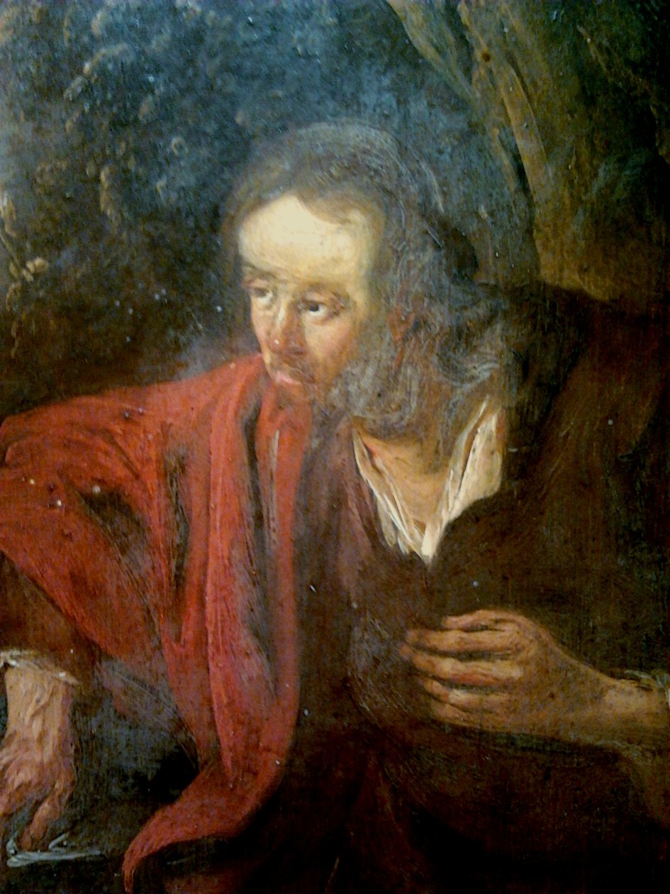 Cristo e a mulher samaritana. de Benjamin Gerritsz Cuyp