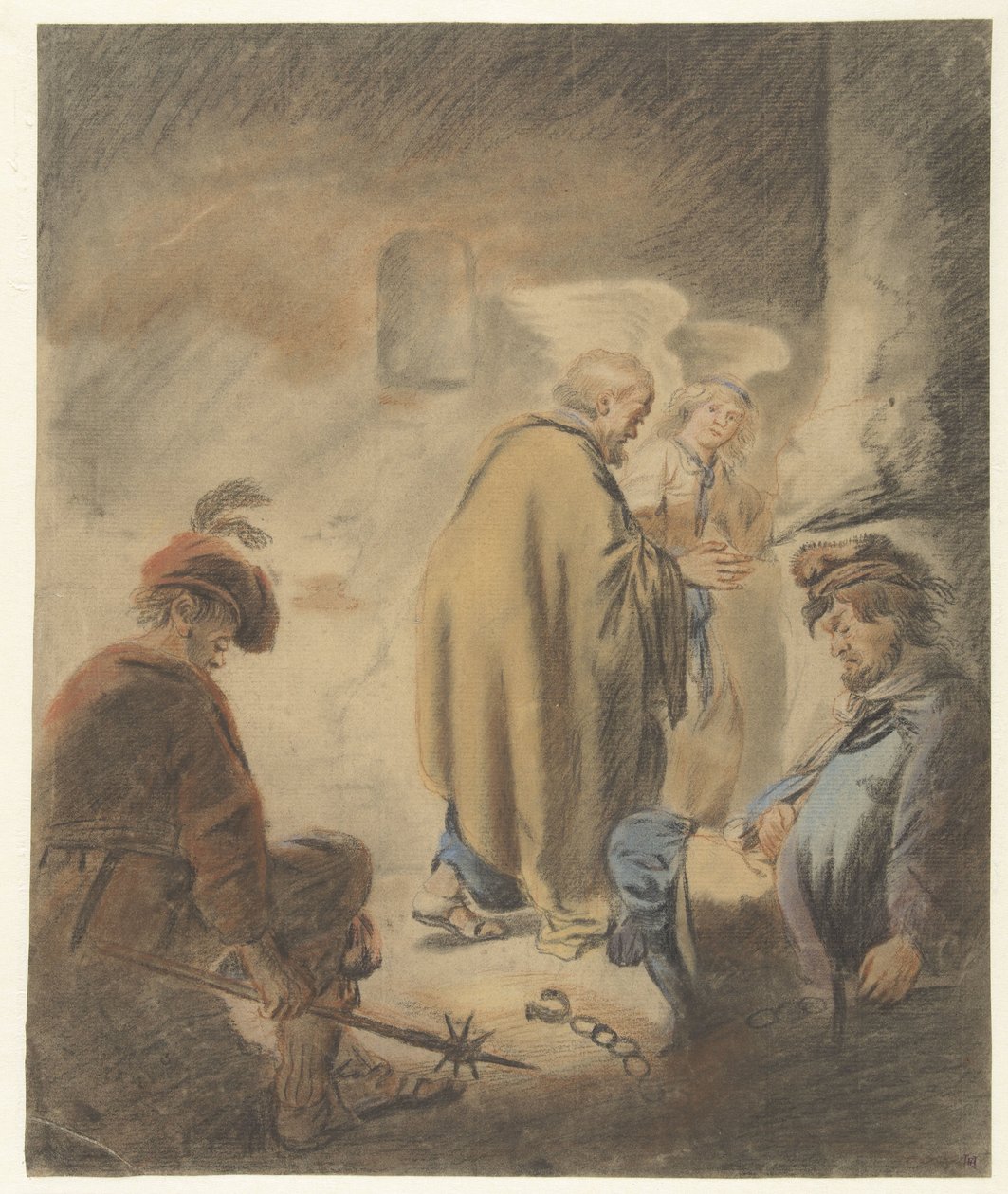 Pedro libertado da prisão de Benjamin Gerritsz Cuyp