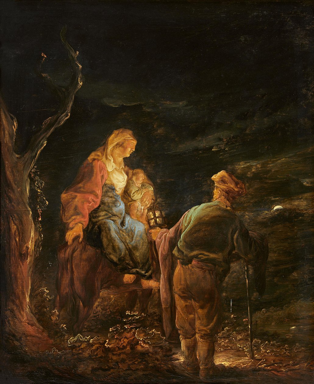 Descanso na fuga para o Egito de Benjamin Gerritsz Cuyp