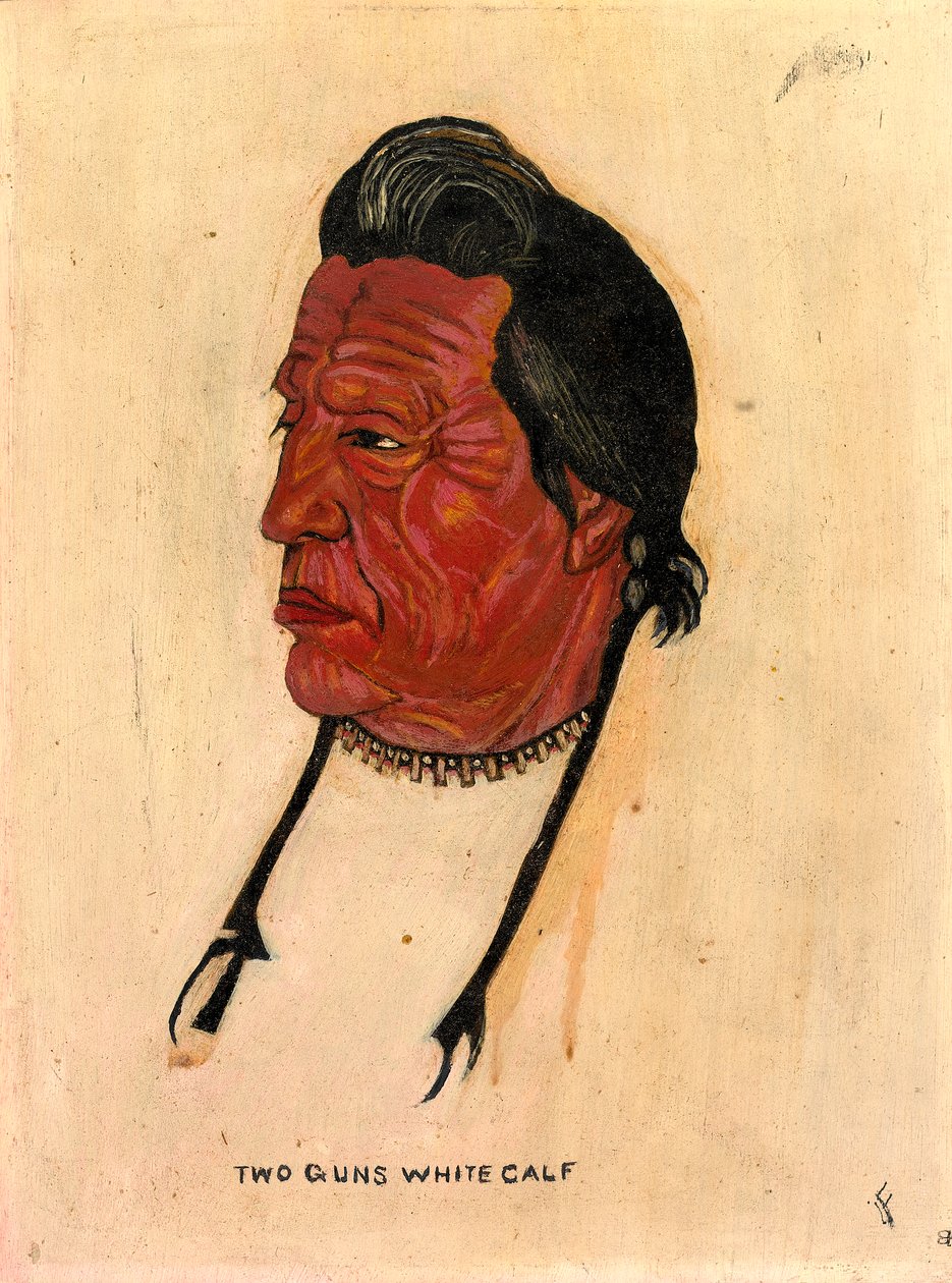 Duas armas de bezerro branco, s.d. de Benjamin H. Frayser