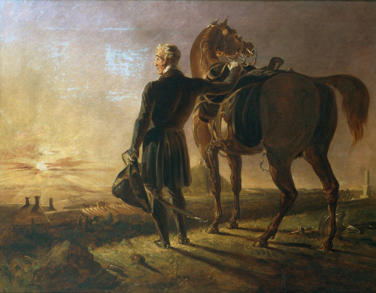 Marechal de Campo Sir Arthur Wellesley (1769-1852) 1º Duque de Wellington, c.1840 de Benjamin Haydon