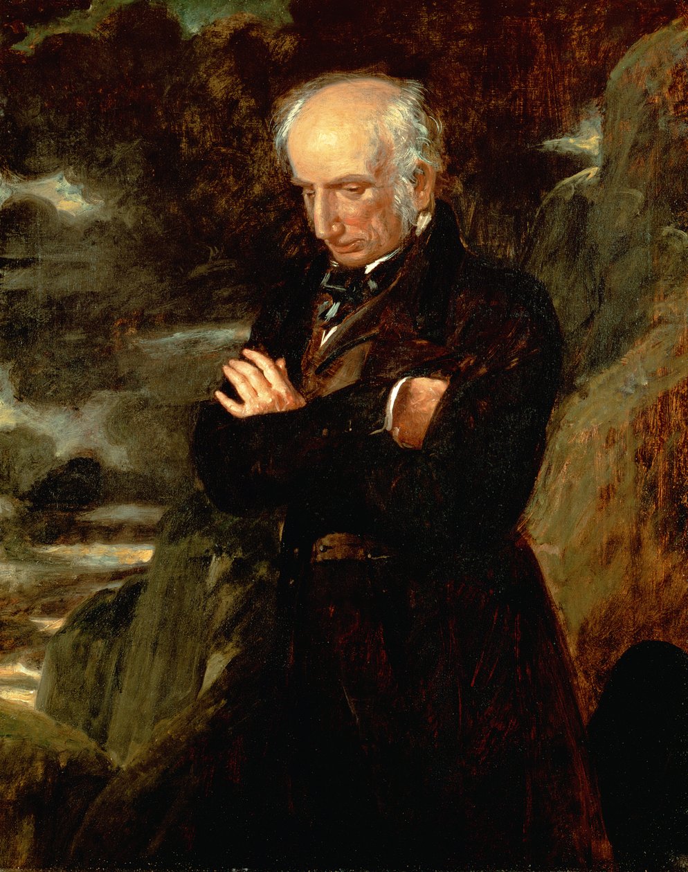 Retrato de William Wordsworth (1770-1850) 1842 de Benjamin Haydon