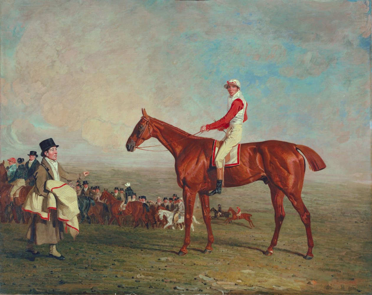 Sam com Sam Chifney, Jr., Up, 1818 de Benjamin Marshall