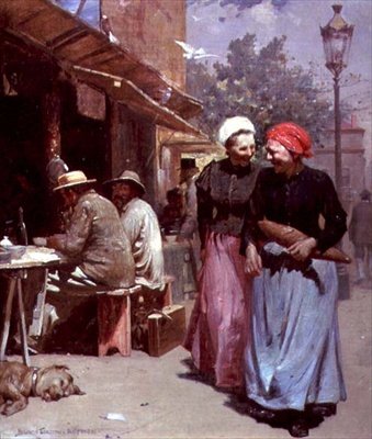 Mercado parisiense de Benjamin Osro Eggleston