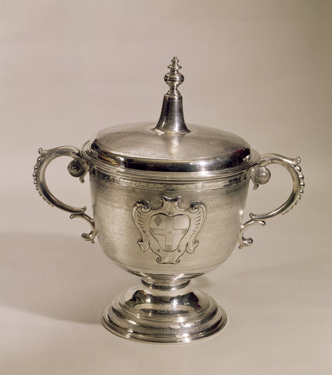 James II Steeple Cup, 1685 (prata) de Benjamin Pyne