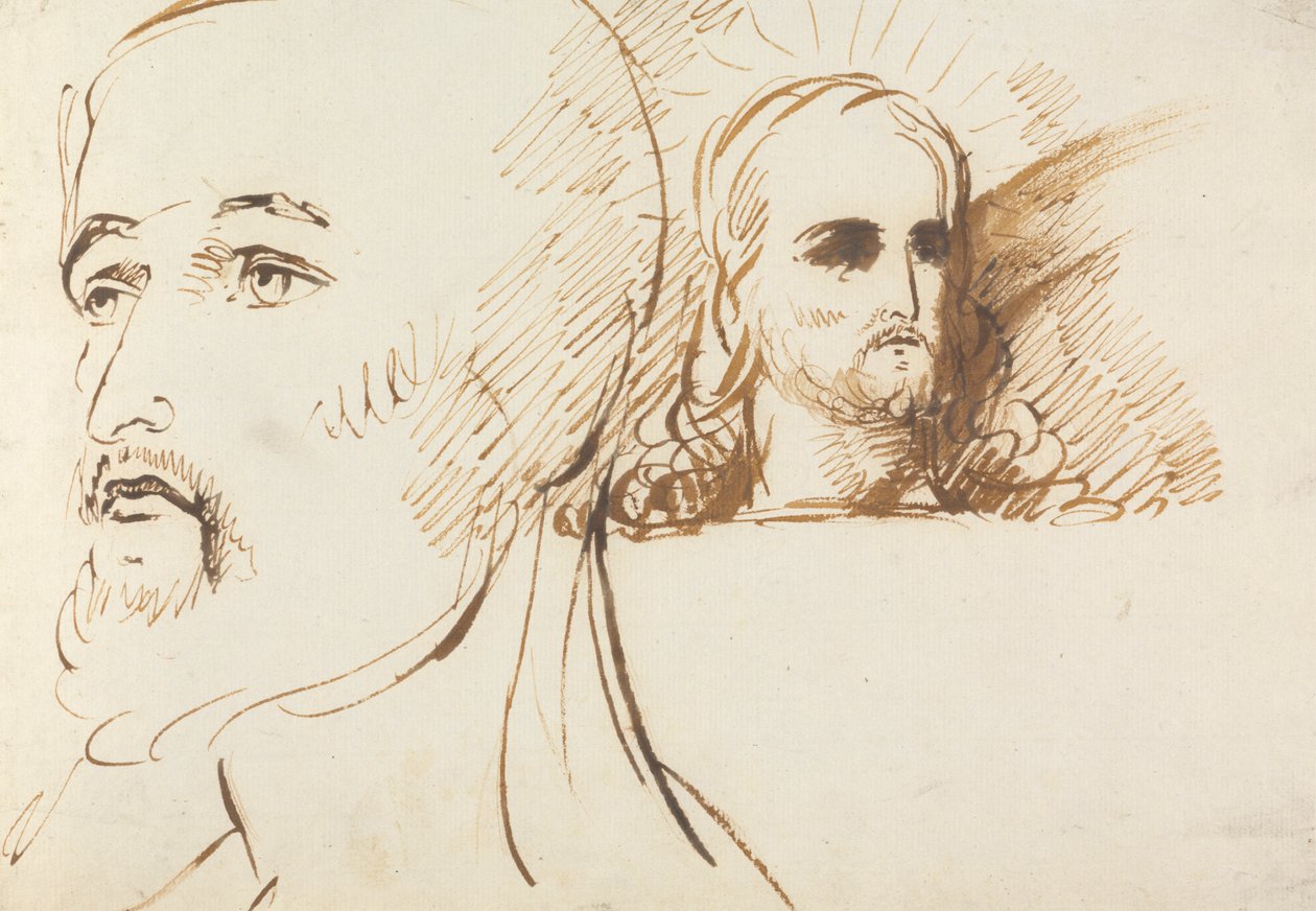 Estudos do Rosto de Jesus de Benjamin Robert Haydon