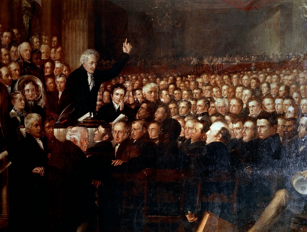 A Convenção da Sociedade Antiescravagista de Benjamin Robert Haydon