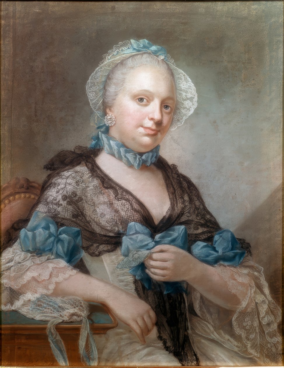 Retrato de uma mulher de Benjamin Samuel Bolomey