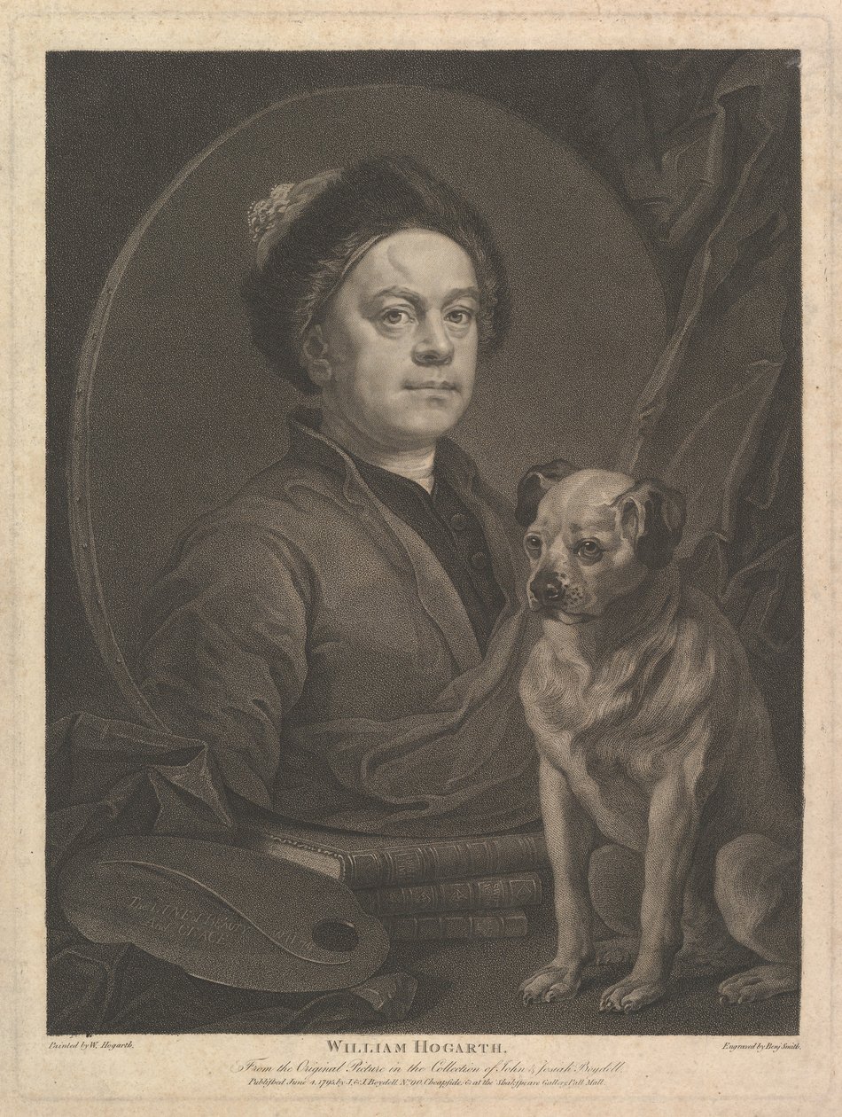 William Hogarth, 7 de junho de 1795. de Benjamin Smith